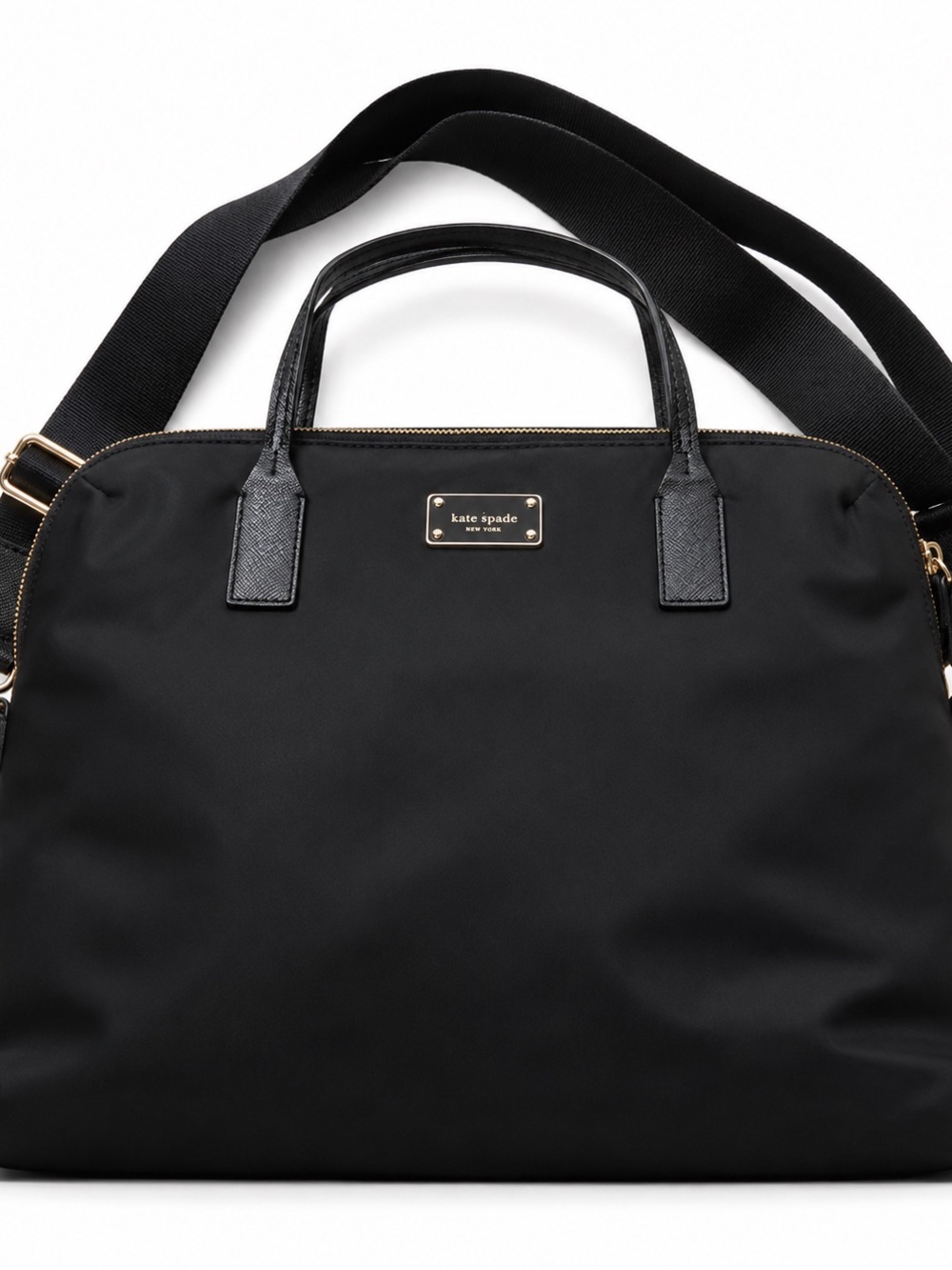 kate spade Black Nylon Laptop Tote with Removable Shoulder Strap - Picture 2 of 5